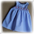 Zestaw sukienek UK dla wiosennej córeczki 56 62
