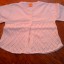 Sweterek dla małej damy Biały haft cudeńko
