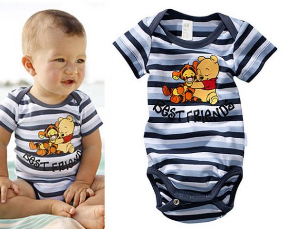 Body H&M kubuś puchatek i tygrys r 80 86