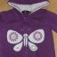 śliczna fioletowa bluza z motylkiem