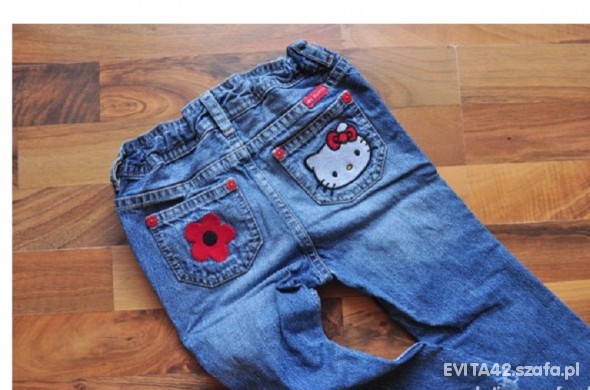 Spodnie Hello Kitty rozm 92 firmy H&m