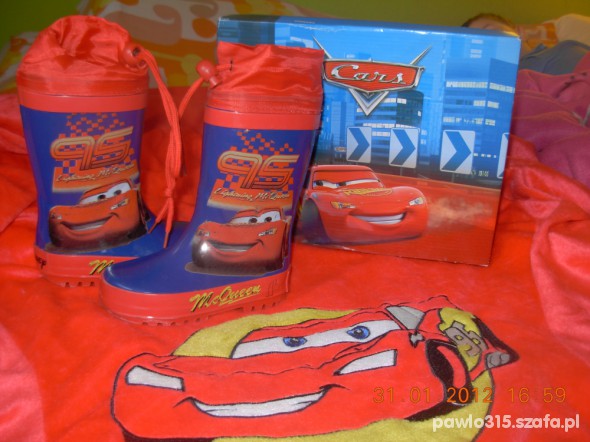 KALOSZE DISNEY CARS ROZM 22