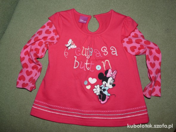 Disney bluzka tunika z minnie 2 do 3 lat