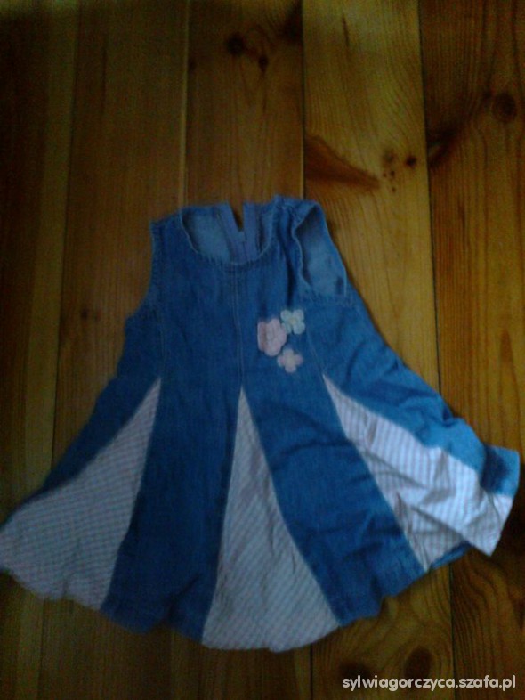 dżinsowa sukieneczka