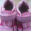 Sandałki różowe super stan 24