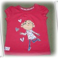 Charli i Lola tshirt różowy 80 do 92cm