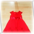 Czerwona sukienka Adams 6 lat 116cm