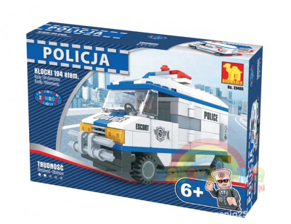 dromader klocki policja