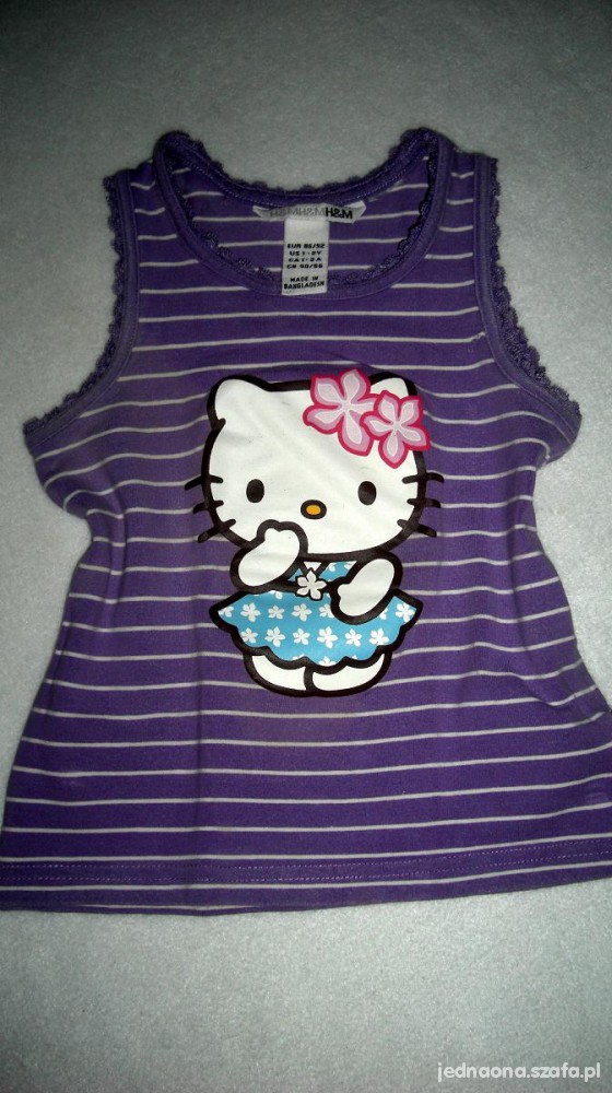 Fioletowa z hello kitty 2 lata