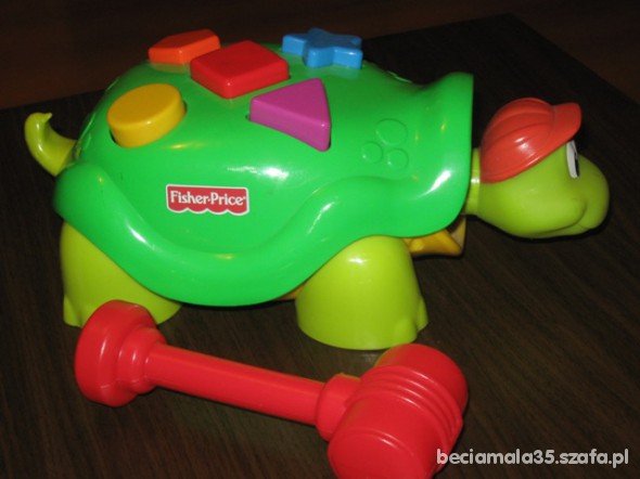 Żółwik Fisher Price plus ślimaczek z melodyjkami