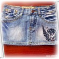 Mini spódniczka jeansowa