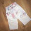 Spodnie w paski 86 NEXT aplikacja laleczki