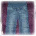 jeansowe spodnie ciążowe 36 38 jeans