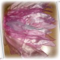 rożowa spódniczka z tiulem
