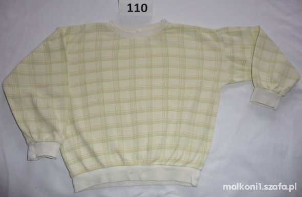 Bluza piżamowa z długim rękawem rozmiar 110