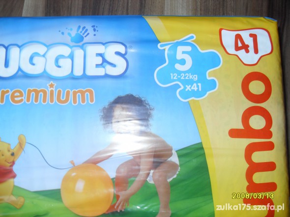 HUGGIES 41 JUMBO ROZMIAR 5