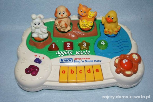 VTECH MUZYCZNE PIANINO ZWIERZĄTKA