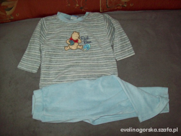 Piżamka dla chłopca lub dziewczynki w rozmiarze 86