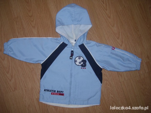 Śliczna niebieska kurteczka na wiosnę 18 miesięcy