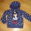 granatowa bluza z kapturem z minnie mouse roz 104