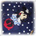 granatowa bluza z kapturem z minnie mouse roz 104