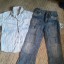 spodnie 134 i koszula