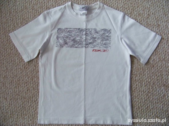 Biały Tshirt Reebok