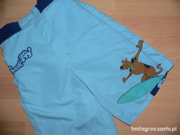 SCOOBY DOO SPODENKI LATO 3 4 LATKA