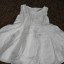 biała sukienka 12 do 18 mcy