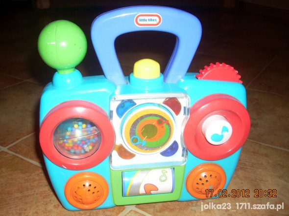 super radio little tikes mnóstwo dzwieków