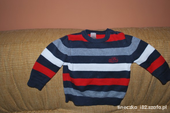 sweterek w paski