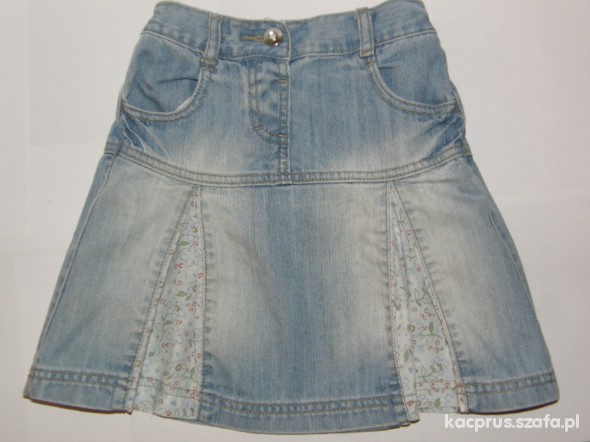 GEORGE Spódniczka z kwiatuszkami rozm 104 110