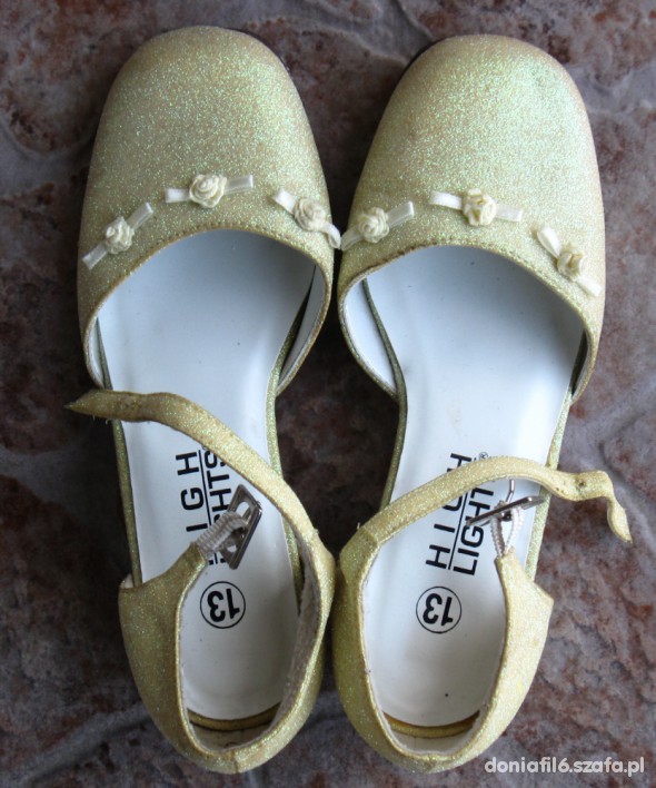 brokatowe buty buciki dla dziewczynki rozm 31