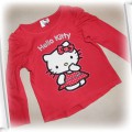 Czerwona bluzka z Hello Kitty 86 do 92cm