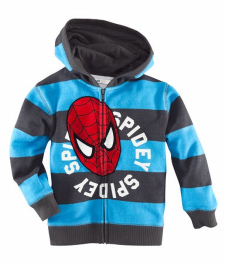 H&M bluza Spiderman 98 104 turkus