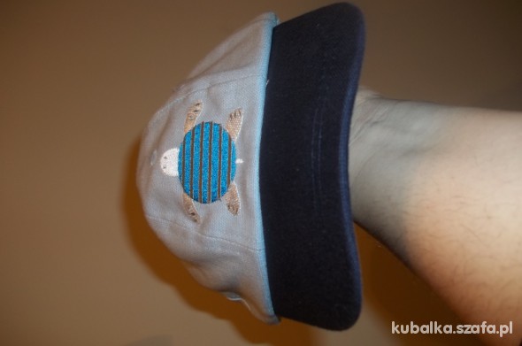 FIRMOWA JAK NOWA CZAPKA Z DASZKIEM