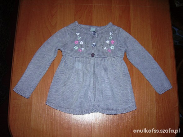 Cudny elegancki sweterek 80 do 86