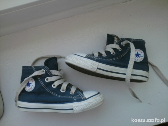 Conversy wysokie trampki 22