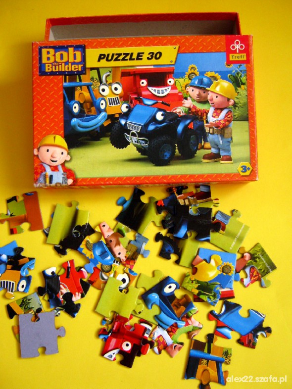 puzzle BOB BUDOWNICZY 3 lata