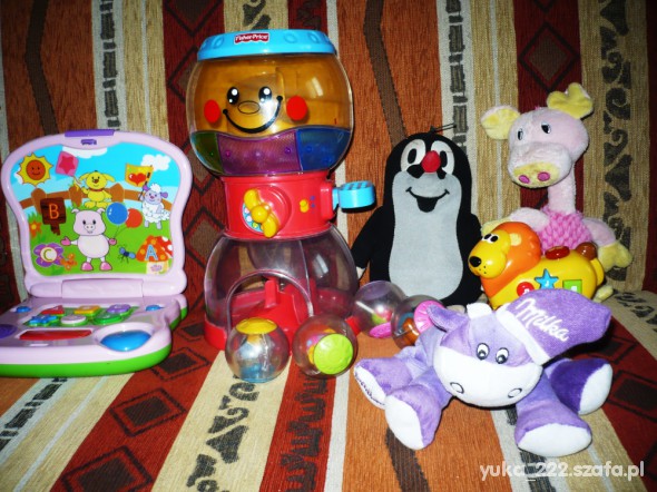 Zestaw zabawek fisher price smiki itd TANIO