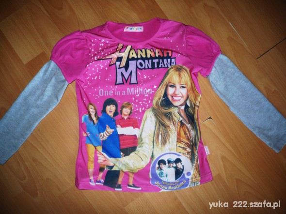 Bluzka Disney HANNAH MONTANA 128 134