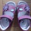 fioletowe sandalki 22