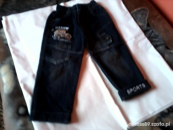 spodnie jeans na 4latka NOWE