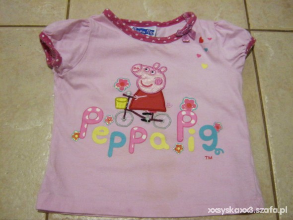 Bluzeczka PEPPA PIG do 2 latek