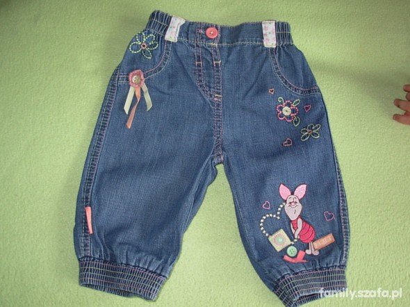 spodnie george 3 6 miesięcy