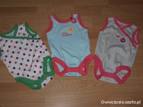 1nowe bodziaki na lato New Born Mothercare