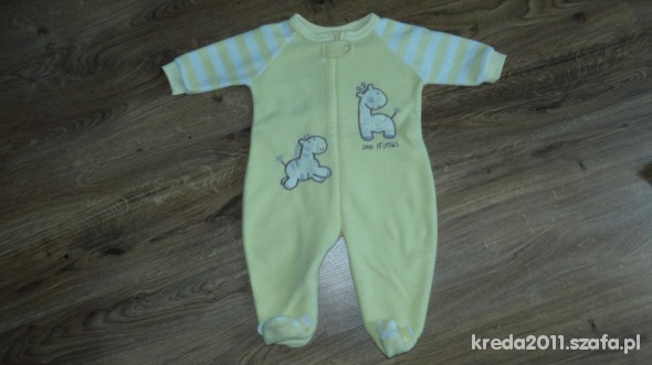 Pajacyk polarowy kombinezon Early Days Żyrafa