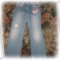 spodnie jeansowe dla dziewczynki 128