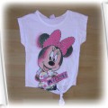 r 116 Minnie Disney Cekinki śliczna bluzeczka