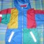 kolorowa kurteczka przeciw deszczowa 98 cm